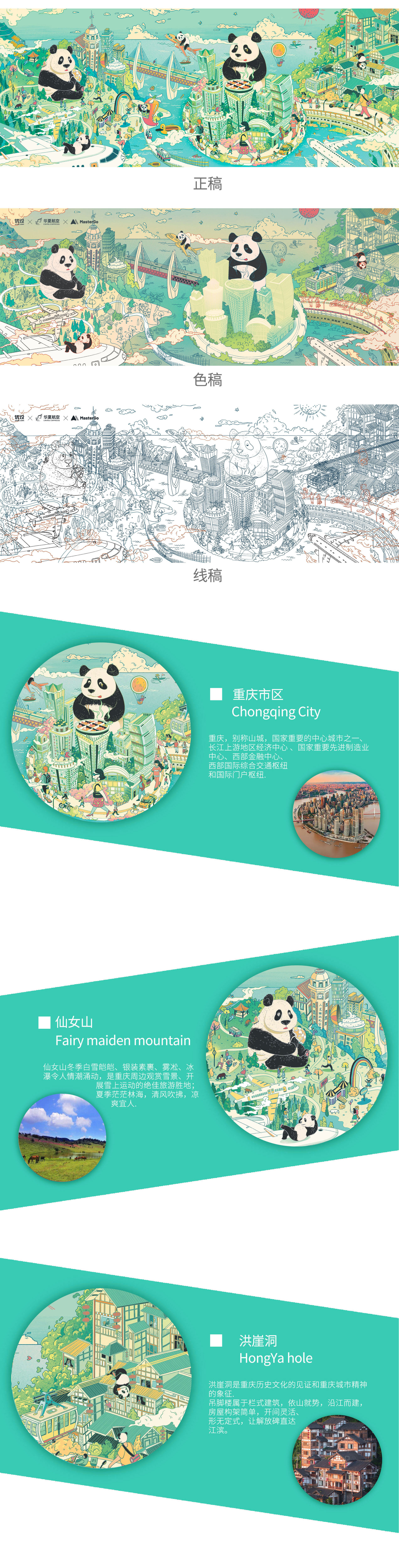 山城重庆｜城市主题机票设计