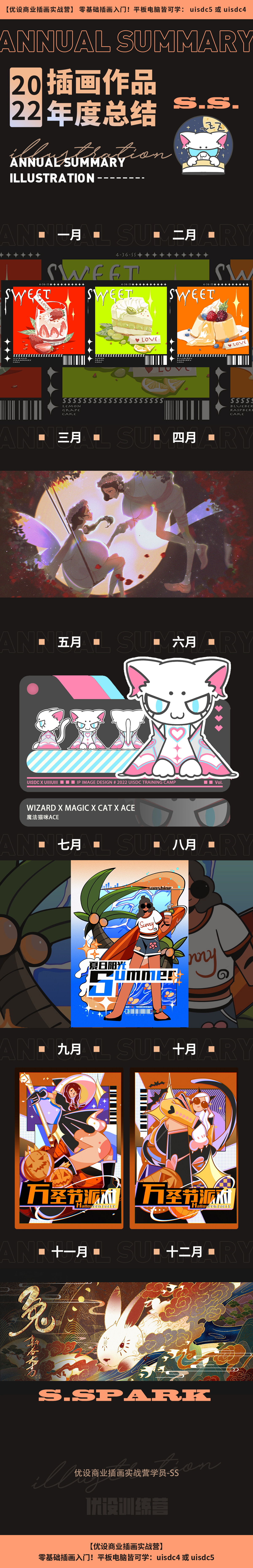 S.S.2022插画作品总结
