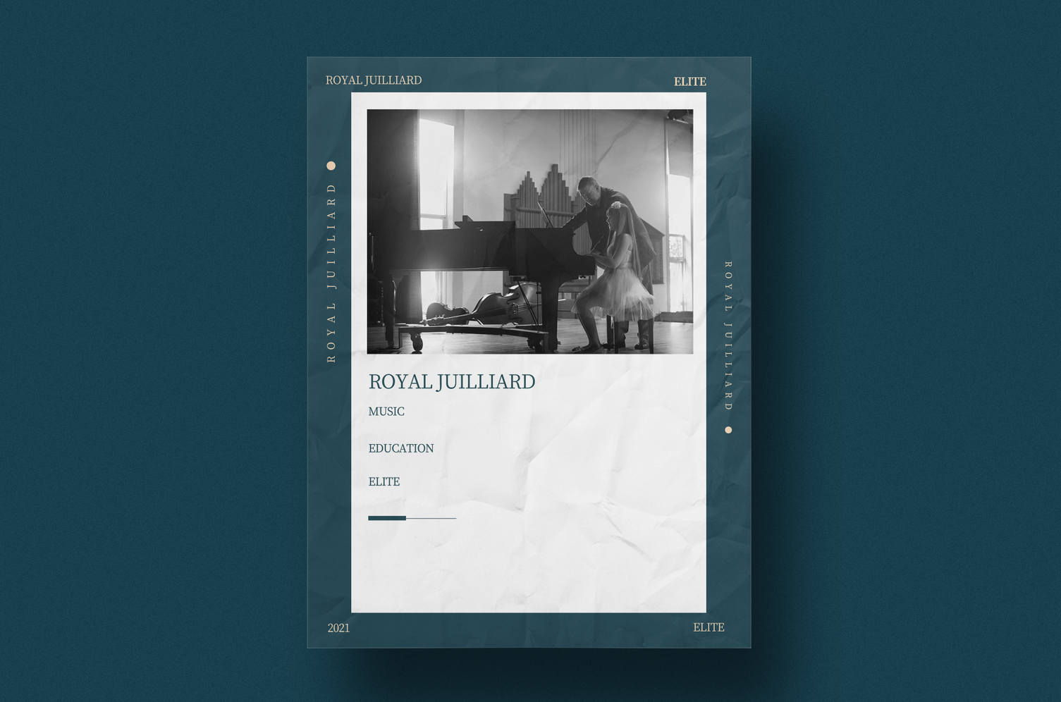 茱莉亚钢琴教育品牌设计 – 平面设计