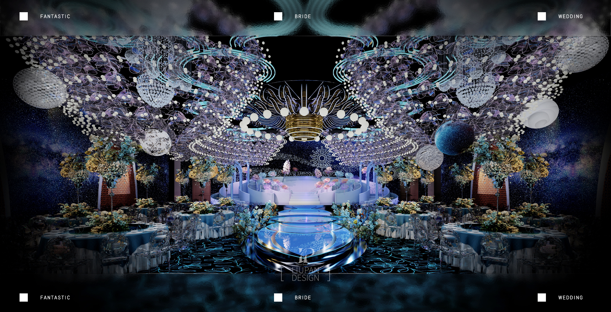 婚礼渲染图 – 视觉设计
