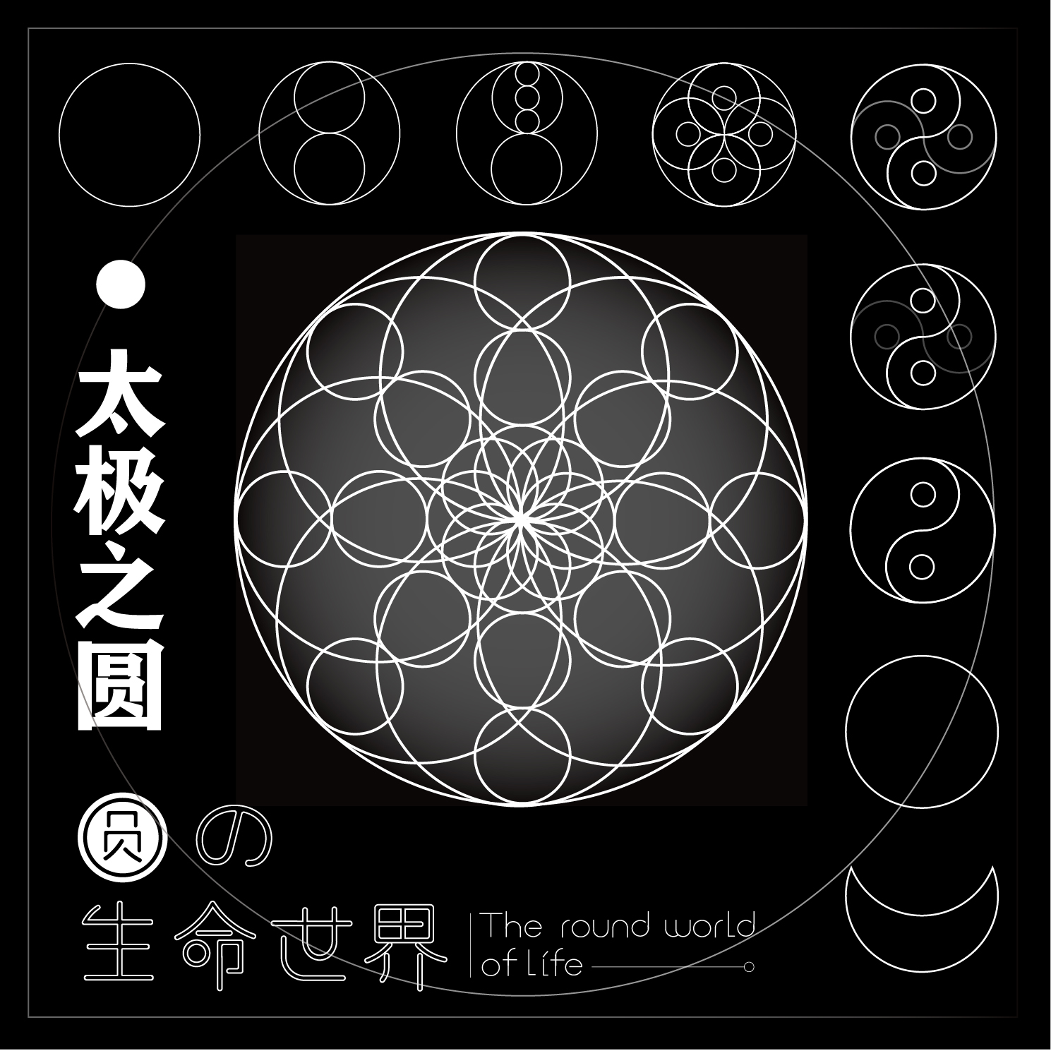 圆的生命世界 – 平面设计