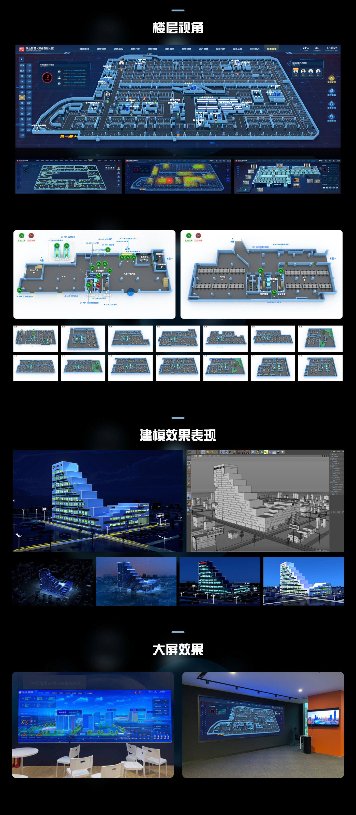 可视化作品IOC智慧中心 – 产品设计