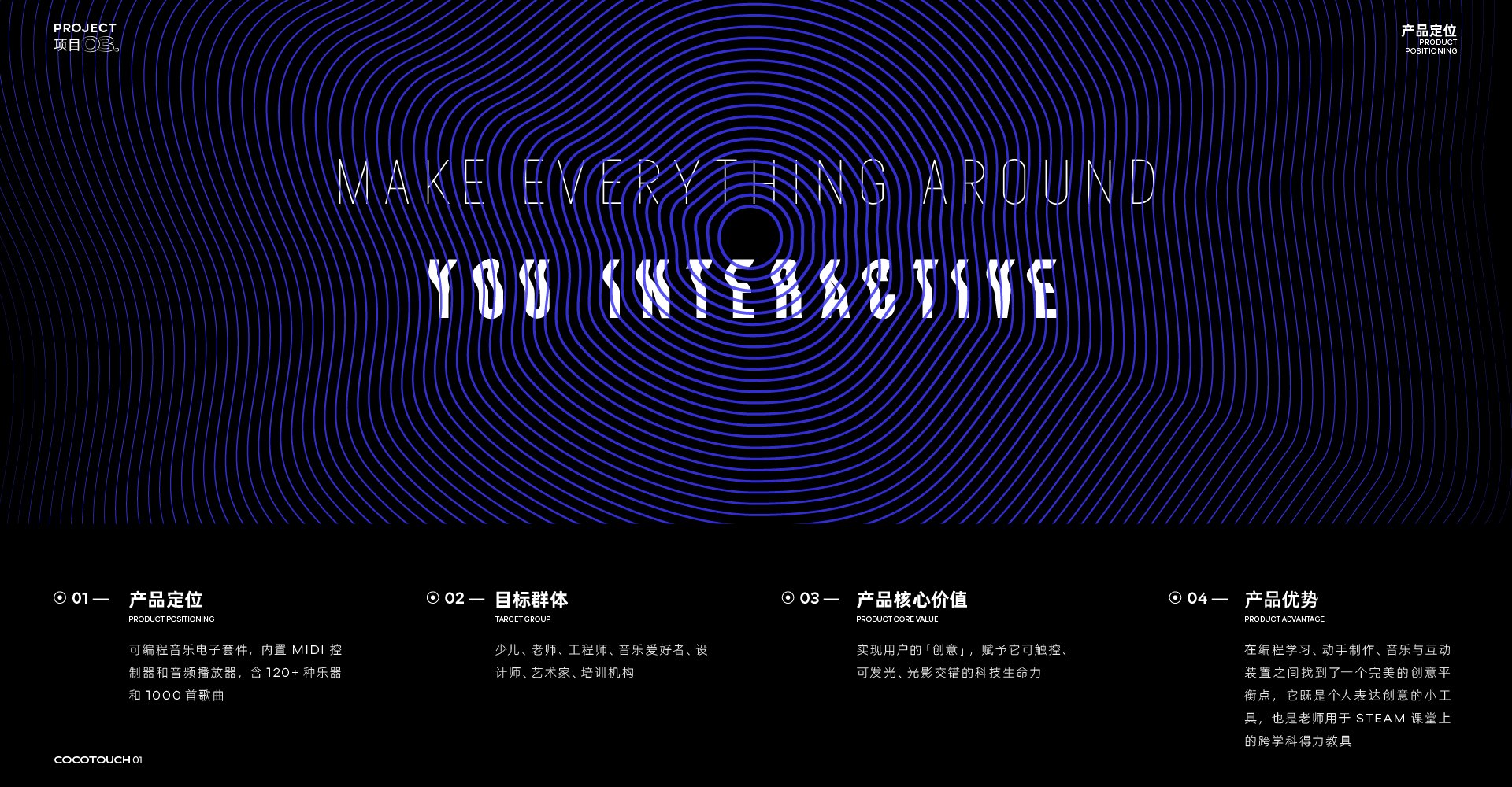 CocoTouch可编程音乐电子套件 – 平面设计