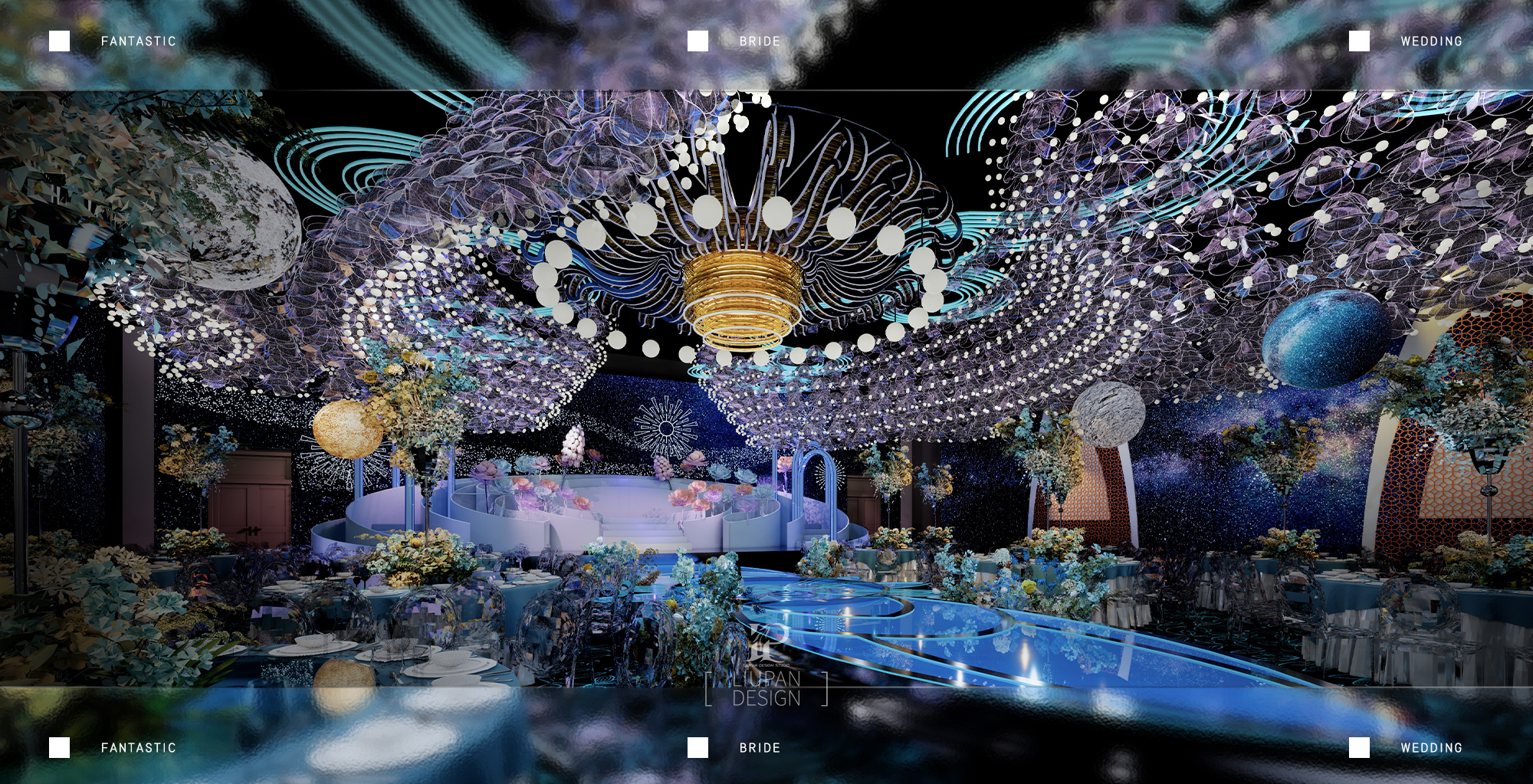 婚礼渲染图 – 视觉设计